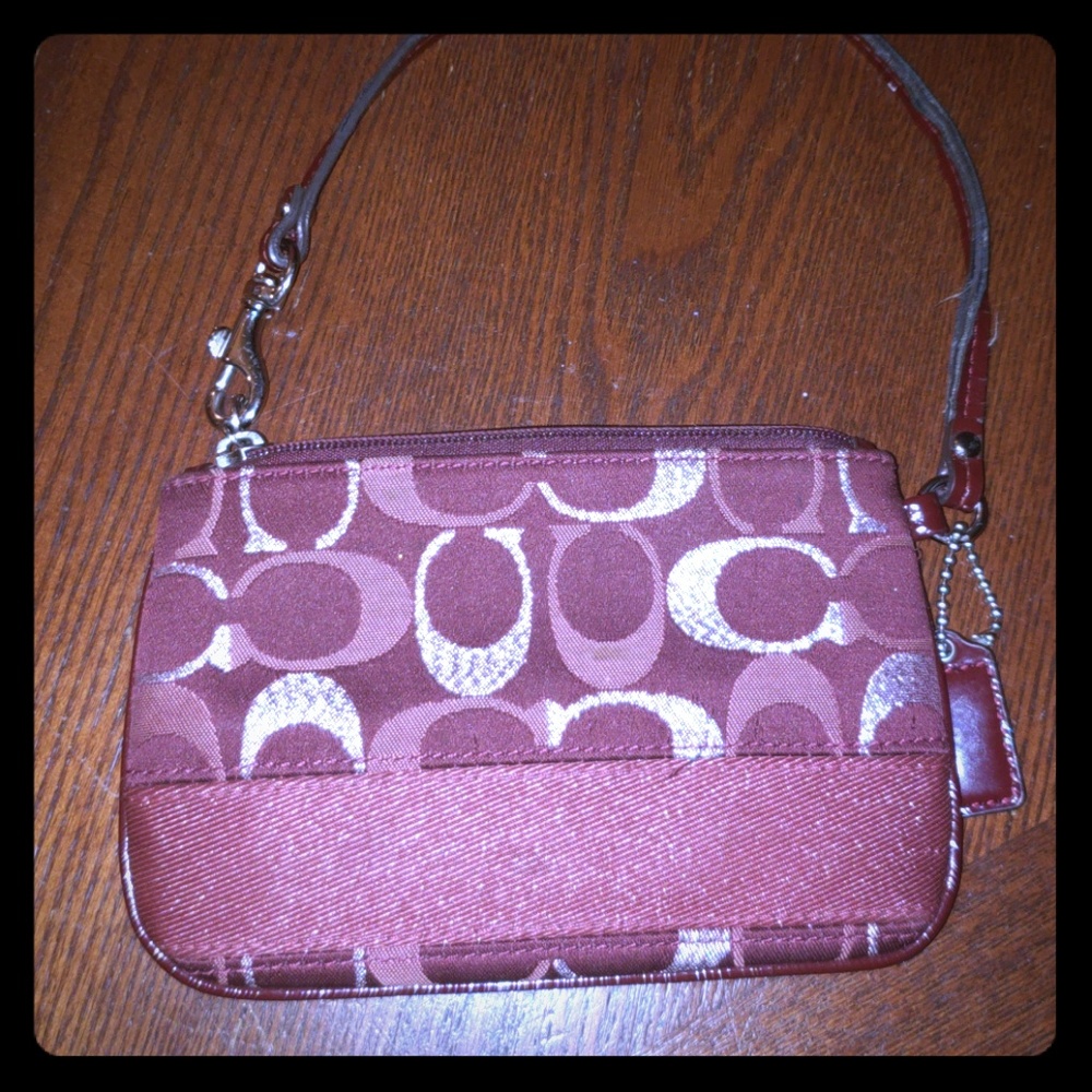 Coach wristlet